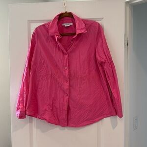 EUC Carol Little Maternity Button Up